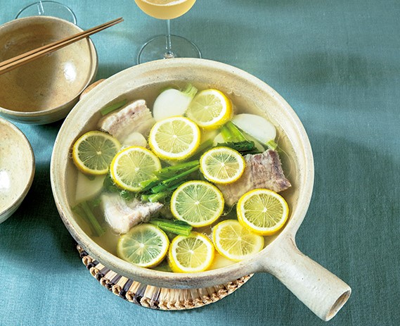 鍋レシピ 豚肉 レモン