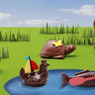 ［ジャン＝ポール・エヴァン］のイースターコレクション、4/1より発売！　ショコラの泳げない魚や怠け者のニワトリ、卵を愛でよう！