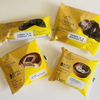 【コンビニスイーツ】ローソンのGODIVAシリーズ4種類実食！ デザート＆ベーカリー、チョコを味わい尽くす！