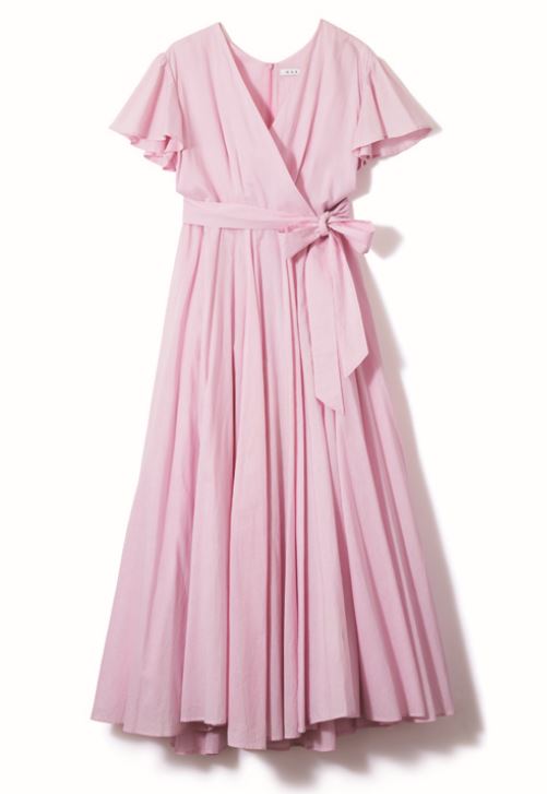 マリハのマドモアゼルのドレス　ピンク