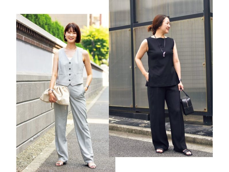 大人スナップ】きちんと見えをかなえるなら、シンプルな「セットアップ