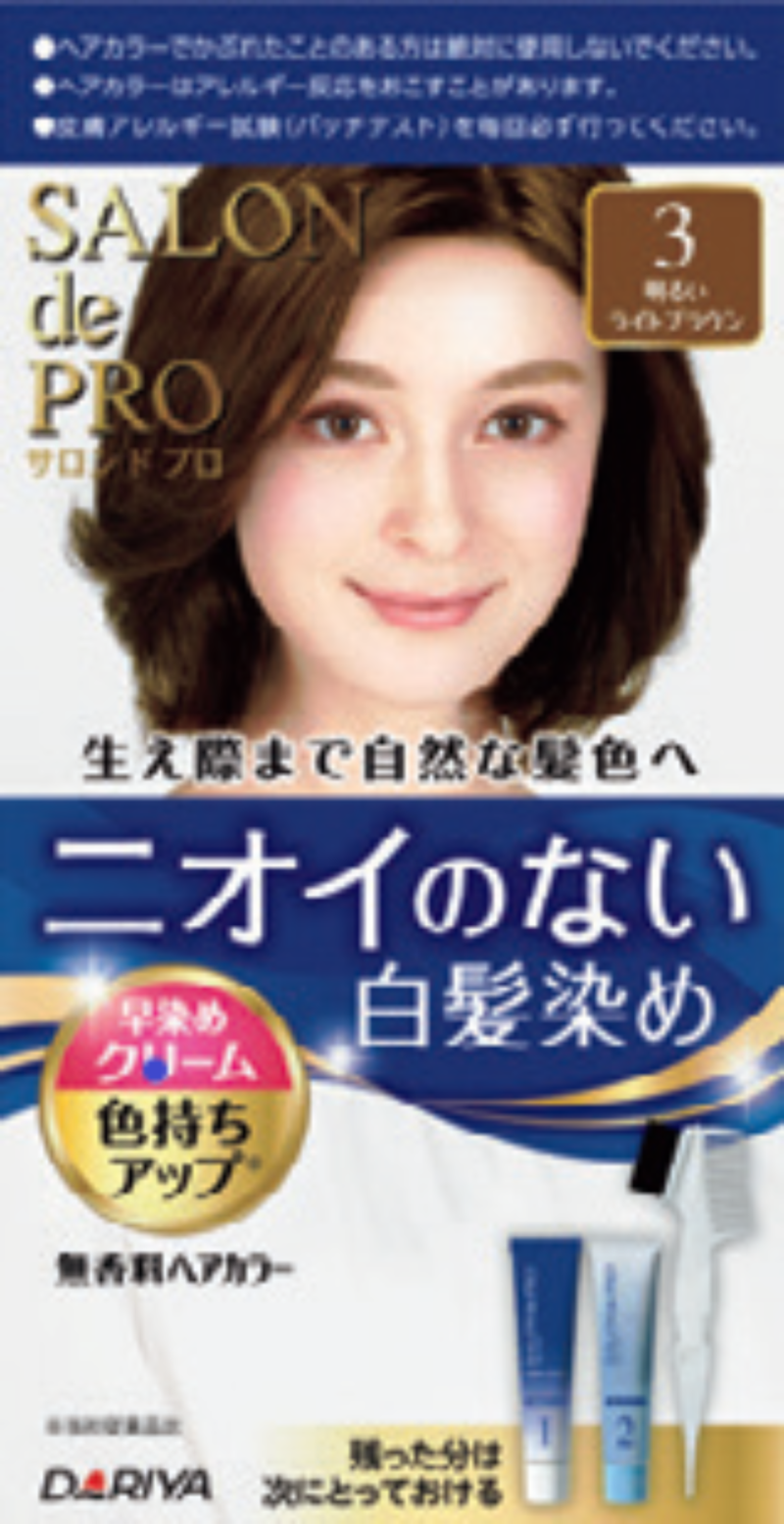 白髪染め　セルフカラー　自宅染め　ヘアカラー　ヘアケア　　染クリーム　ダリヤ