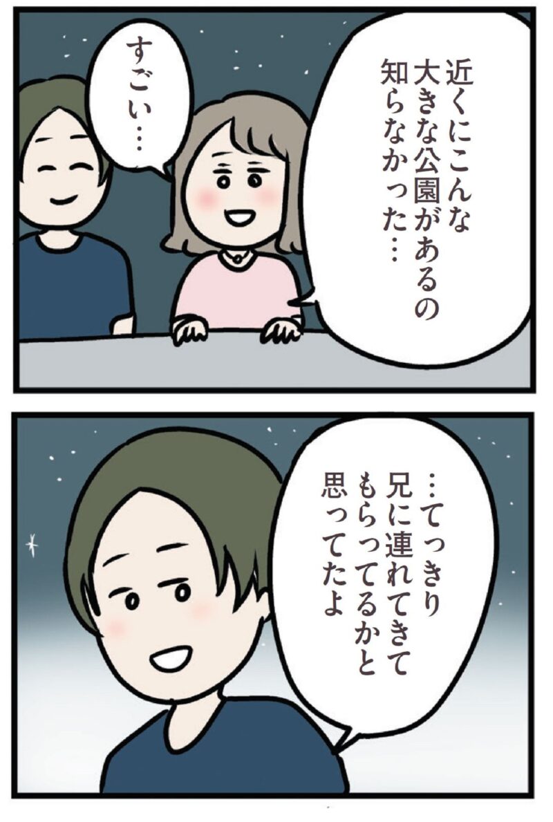 義弟のツバサと夜景を見る　漫画『夫がいても誰かを好きになっていいですか？ アヤの選択』