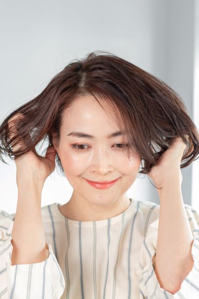 ヘアスタイリング