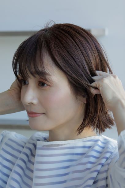 ヘアスタイリング