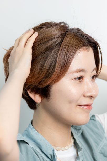 ヘアスタイリング