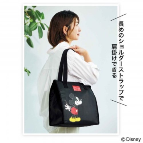 GLOW 2024年10月号10月号 付録【マンハッタンポーテージ×ミッキーマウス 大きな保冷BAG】 