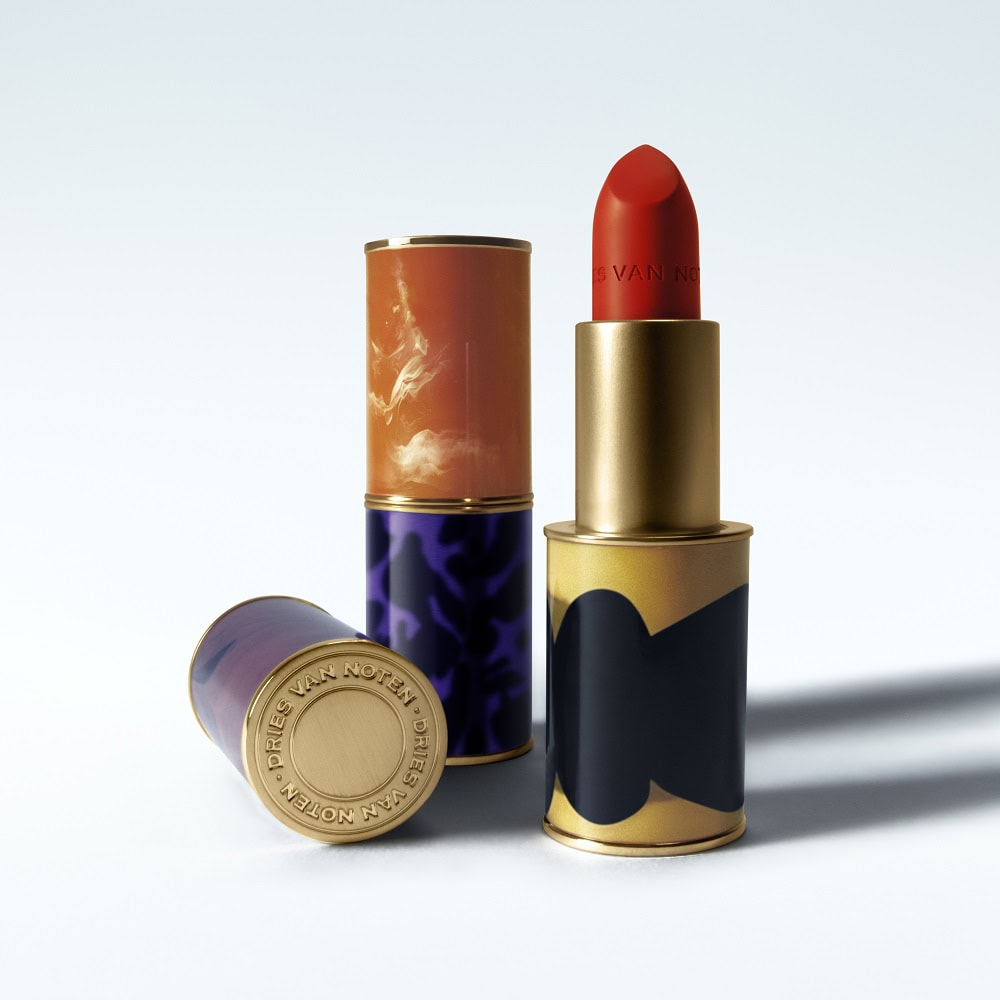 ドリス ヴァン ノッテン」新作リップ、シアーなレッドとマットな