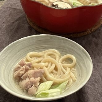 茅乃舎「小鍋で 麹サムゲタン仕立て」うどんバージョン