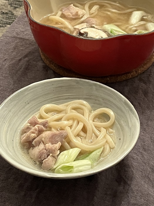 茅乃舎「小鍋で 麹サムゲタン仕立て」うどんバージョン