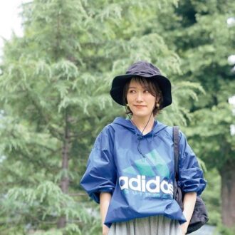 【スナップ】古着の「adidas」アノラックが素敵なアウトドアコーデ│金子三記さん