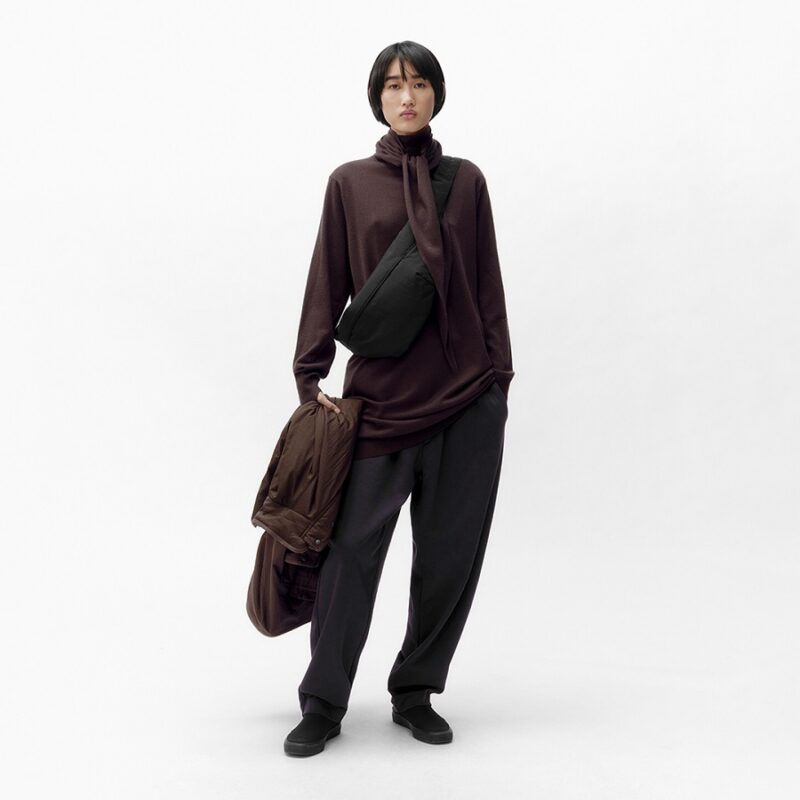 Uniqlo Uのメリノブレンド3wayミニワンピース