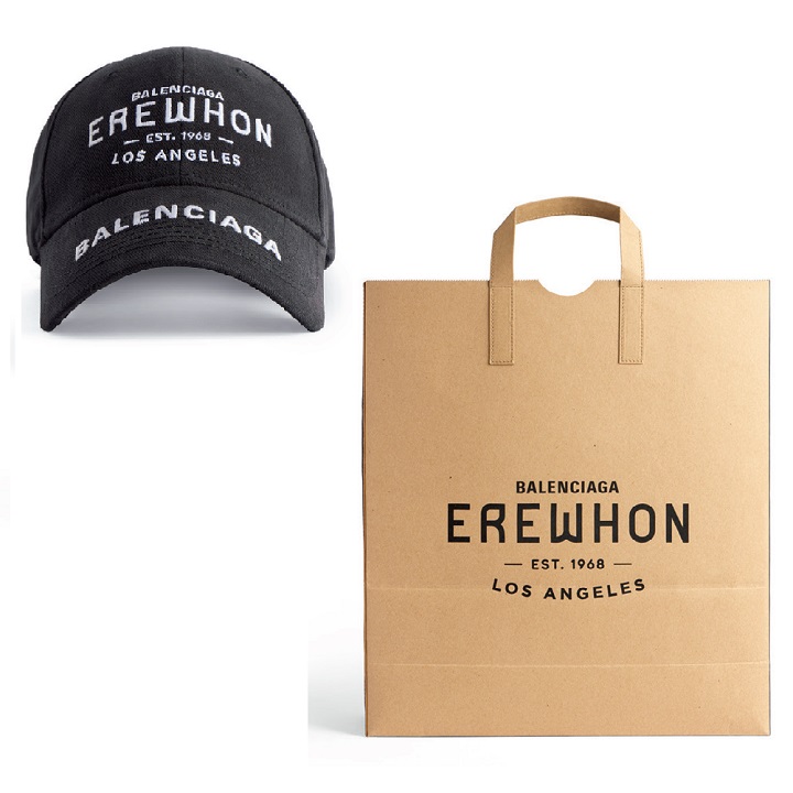 バレンシアガとLAのスーパー「Erewhon」コラボ