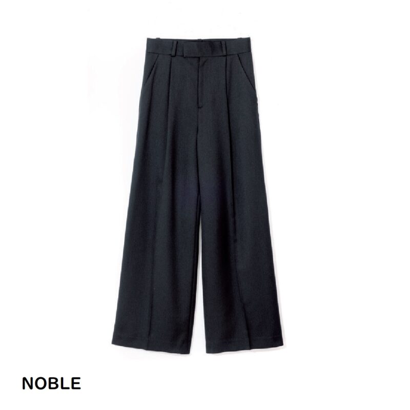 ベイクルーズのブランド「NOBLE」の黒パンツ