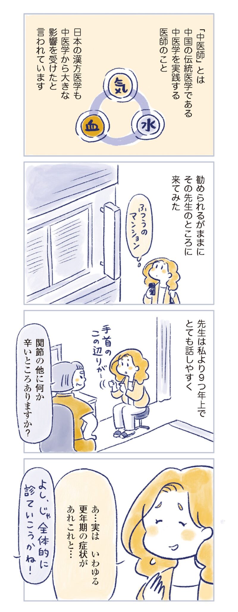 更年期マンガ『私の生理のしまい方』38ページ2　