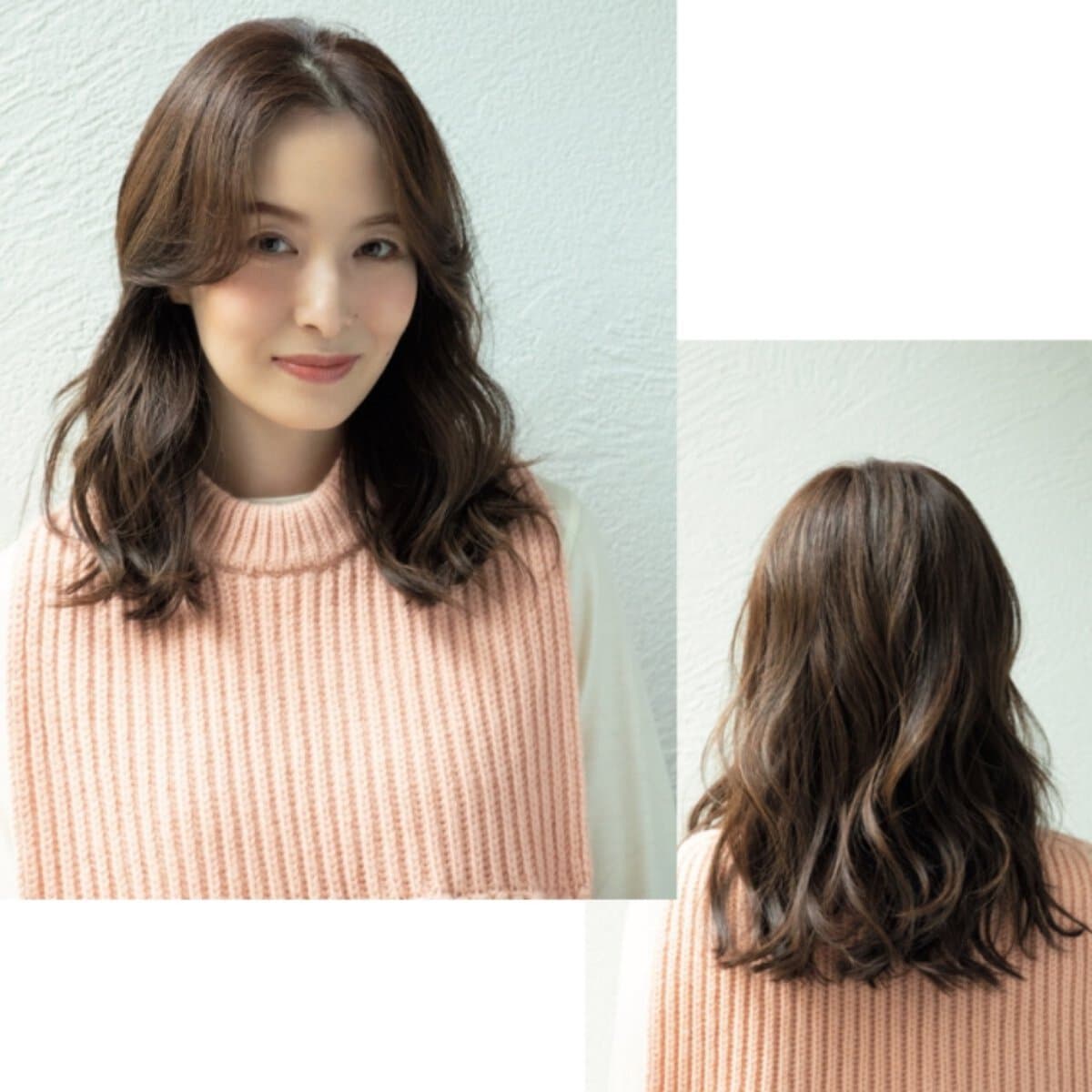 脱・白染めヘアカタログ】ツヤ感UP、ローライトを加えて既存のオレンジ