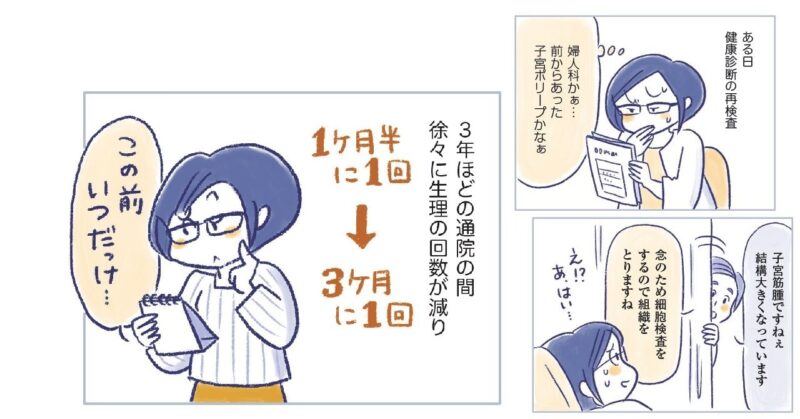 更年期の女性を描いた漫画　『私の生理のしまい方』　ともこさんの場合