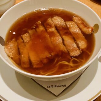 キャピトルホテル東急・ORIGAMIのパーコー麺