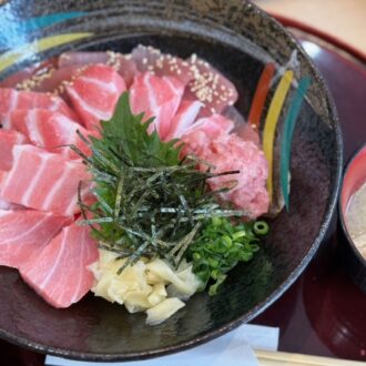 鹿児島 串木野　松榮丸食堂のまぐろ丼