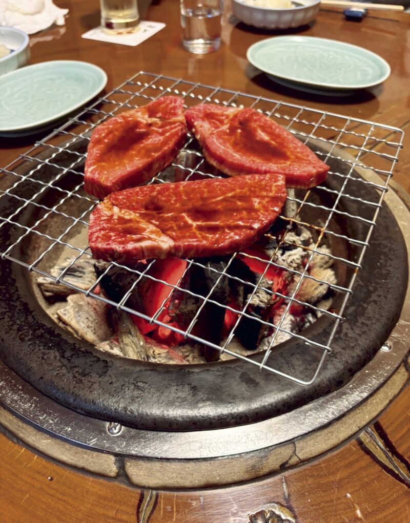 伊勢名物の網焼き