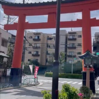 杉並区、西永福駅近くにある大宮八幡宮