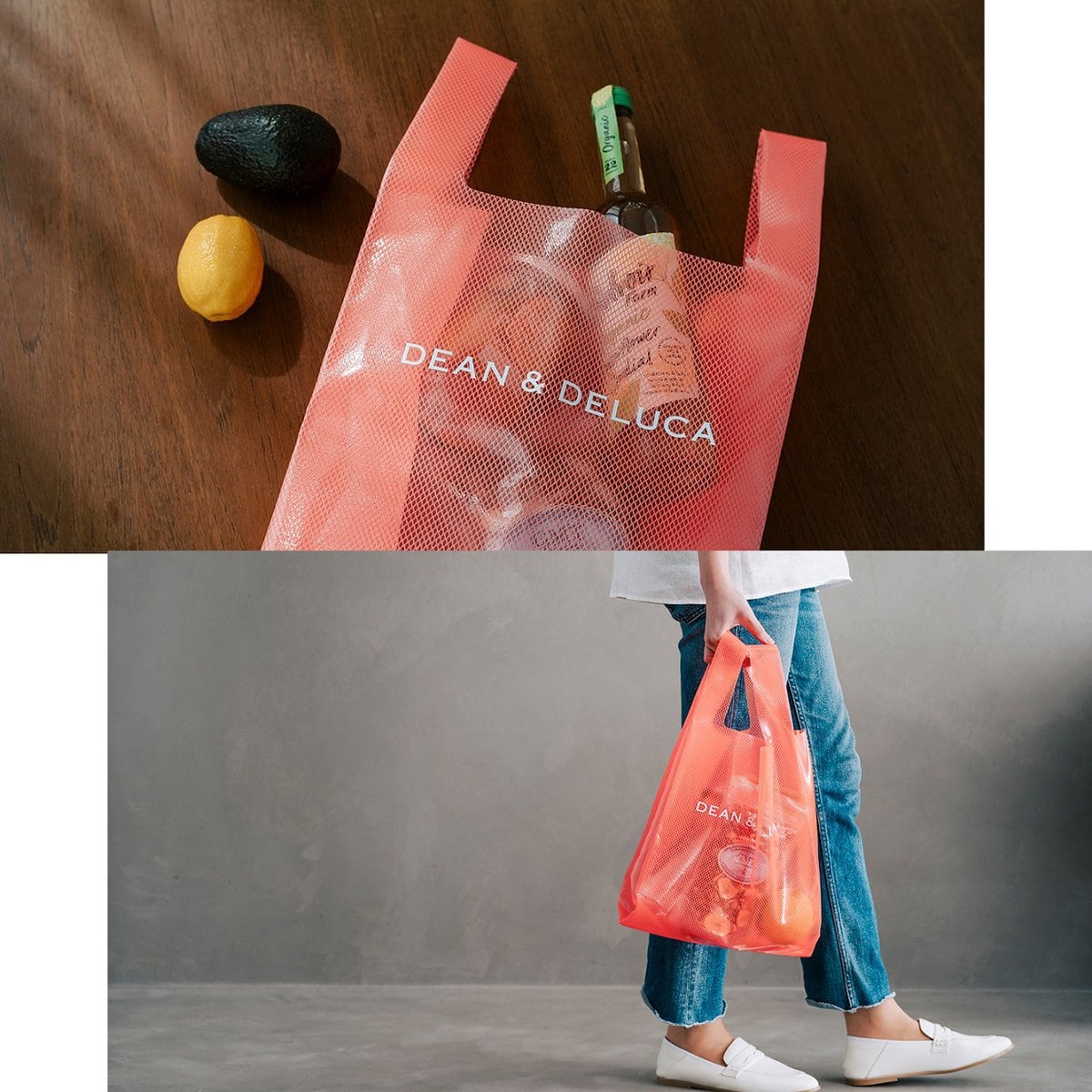 DEAN & DELUCA 2025年１月発売草木染めエコバッグ　オレンジ系 DEAN & DELUCA 2025年1月発売草木染めエコバッグ オレンジ系