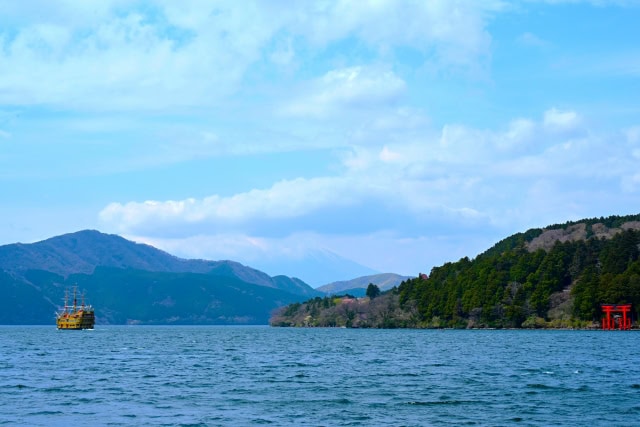 神奈川県のパワースポット　芦ノ湖