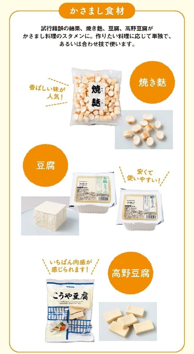 かさまし食材