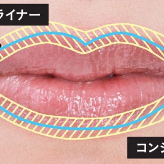 唇コンシーラーの塗り方