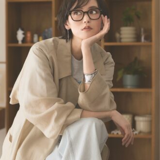 メガネ美人のメイク