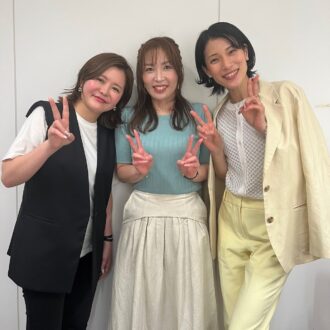 雑誌GLOW読者モデルの大西千賀子さん、中野瞳美さん、池田愛未さん