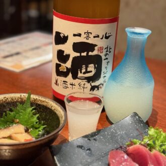 仙台の居酒屋でしか飲めない日本酒「北の一オリジナル純米酒極み」