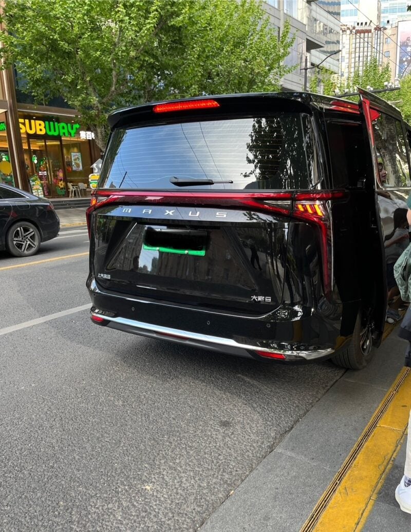 上海の車　