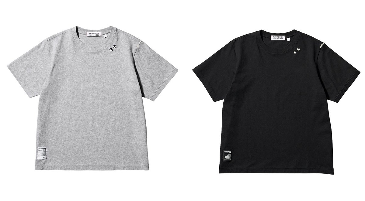「T1BOXY」Tシャツ　グレー、黒