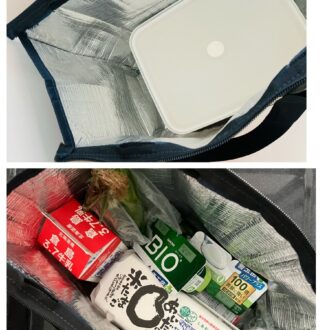 無印ホーロー容器大がすっぽり入るビックサイズ。大容量なのに軽い。生鮮食品の買い出しに。