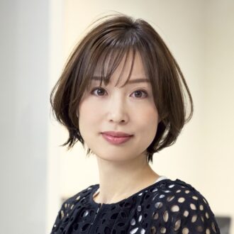 【40代の髪型】ひし形風「ショート」でぺたんとボリュームがでない軟毛もふっくら仕上げ