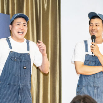 お片付けブラザーズの手塚ジャスティスさんと落合隆治さん