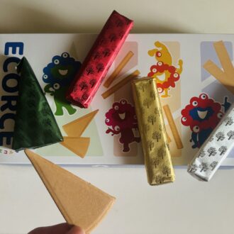 ミャクミャクパッケージのお菓子「エコルセ」