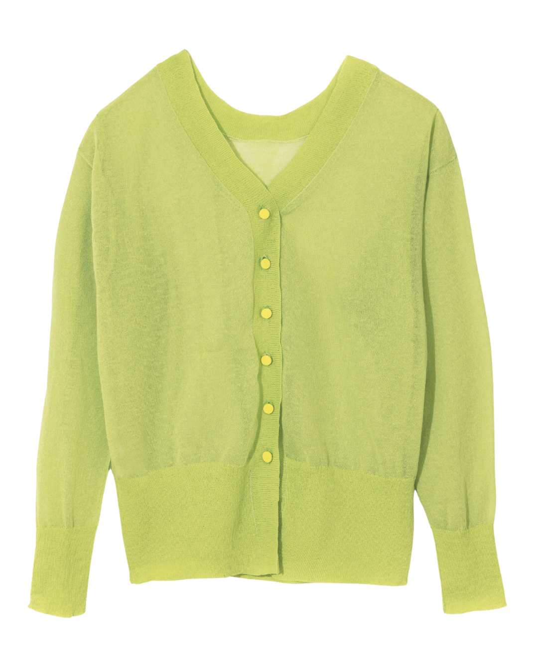 BEIGE,のリネン混カーディガン