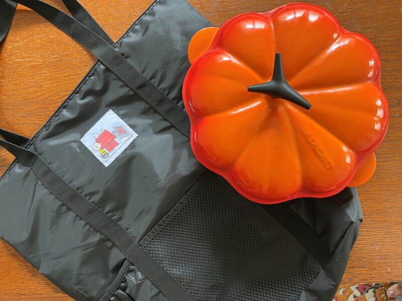 こおんな大きな鍋が倒さずにまるごと入る収納力