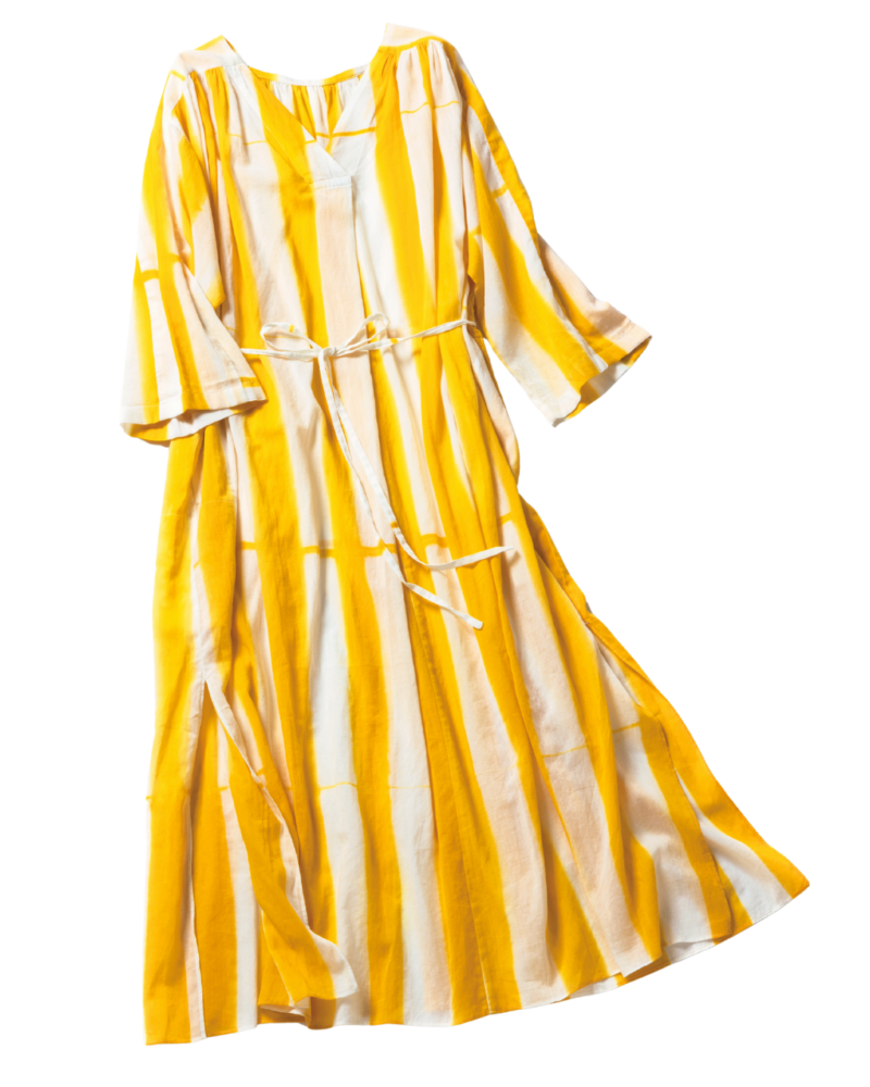 HOUSE OF LOTUSのカフタンワンピース、4万7300円（ハウス オブ ロータス／ハウス オブ ロータス 二子玉川店）