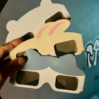 森の観測所でかける３Dメガネは３つから選べます