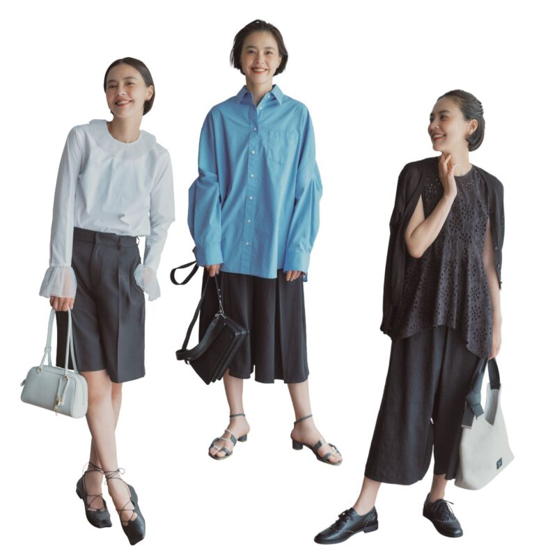 ハーフパンツのお仕事スタイル