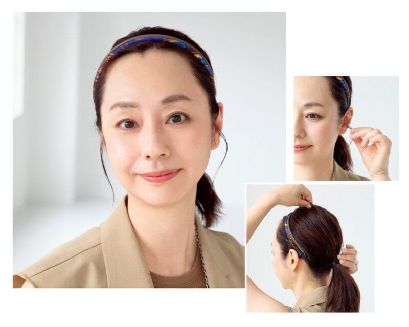 湿気＆汗に負けない大人のまとめ髪テク ミディアム×カチューシャ