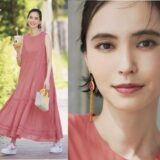 【40代メイク】2000円以下コスメで透明感アップ!”きれい色ワンピ”を引き立てる大人の夏メイク