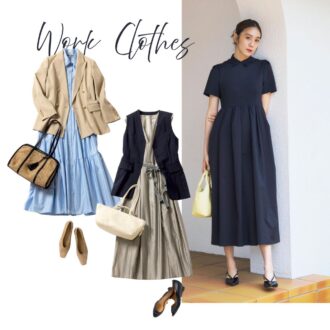 【40代のお仕事服】いつものワンピがきちんと見え！ 一目置かれる通勤ワンピコーデのコツ5選