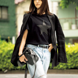 T-shirts／David Bowie JK／Ground Y Pants／Needby Heritage（Haunt Daikanyama） Bag／Givenchy
