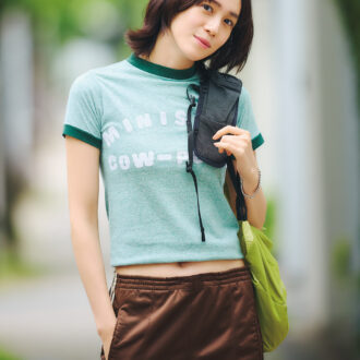 T-shirts／used Pants／used Bag／PALANTE Bracelet／vintage