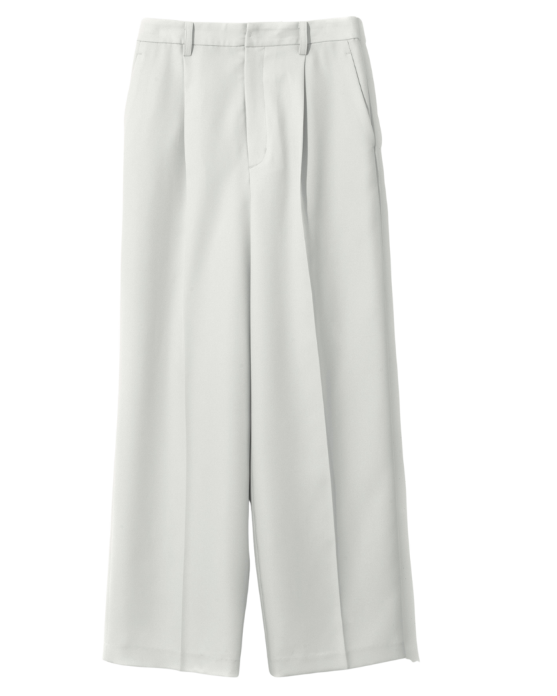 ドゥクラッセのツイルセミワイドパンツ1万4190円（ドゥクラッセ）