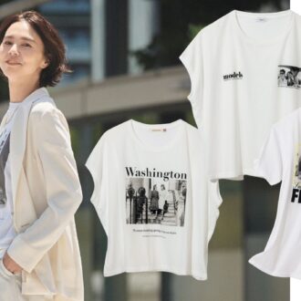 【40代おしゃれ】ジャケットコーデのハズしにまず一枚！ 大人の“フォトTシャツ”選び方は？ 
